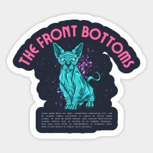 the front bottoms Sticker